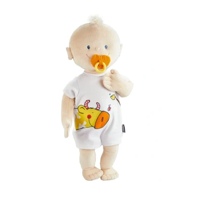Abbildung von Haba Stoffpuppe Kuschelpuppe Krümel, unisex neutral
