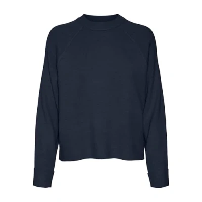 Abbildung von Vero Moda Vmgold Strickpullover, Damen, Größe: Medium, Navy blazer