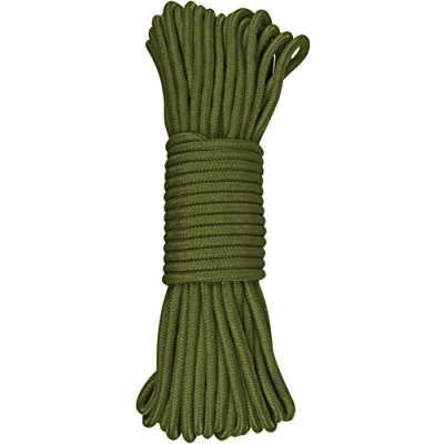 Abbildung von normani Stabiles Polypropylen Seil, belastbar bis 250 kg universell einsetzbar Farbe Olive Größe 5mm/60m