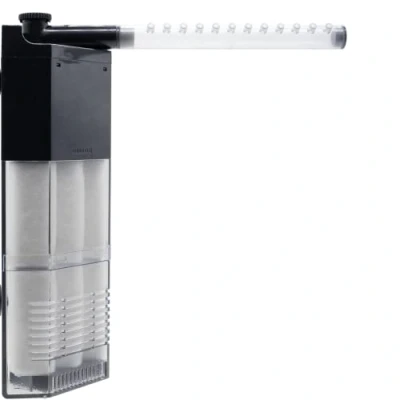 Abbildung von Dennerle Corner Filter 100 Innenfilter für Aquarien bis Liter Leistungsstark, leise &amp; kompakt