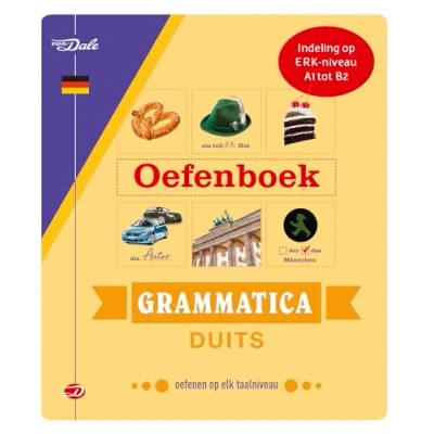 Abbildung von Van Dale oefenboek grammatica Duits: oefenen op elk taalniveau (Van oefenboeken grammatica)