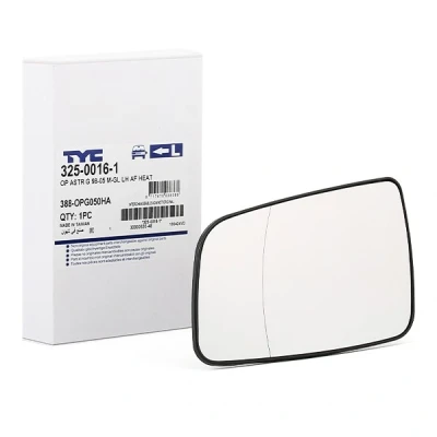 Abbildung von TYC 325 0016 1 Außenspiegelglas links OPEL: Astra G Caravan, CC, Coupe