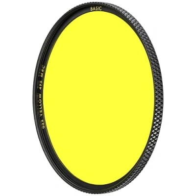 Abbildung von B+W Gelbfilter 022 MRC Basic 46mm (16x vergütet, Professional), 1102637, Black