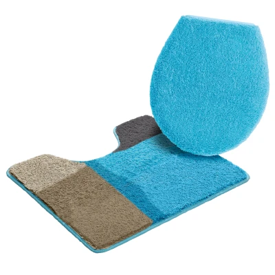 Abbildung von my home Badematte &quot;Belio&quot;, Höhe 20 mm, rutschhemmend beschichtet, fußbodenheizungsgeeignet schnell trocknend strapazierfähig, Badematte, Badteppich, Badematten auch als 2 tlg. Set erhältlich, bunt