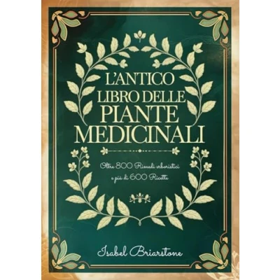 Abbildung von L&#039;ANTICO LIBRO DELLE PIANTE MEDICINALI: Oltre 800 Rimedi Erboristici per Guarire Naturalmente con le Erbe e Prevenire Malattie. Più di 600 Ricette Tinture, Infusi, Impacchi, Oli molto altro