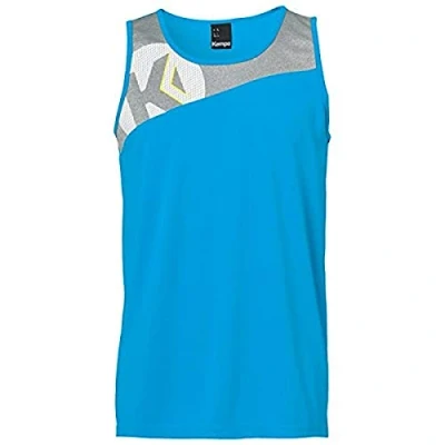 Abbildung von Kempa Herren Core 2.0 Singlet, kempablau/Dark grau melan, S