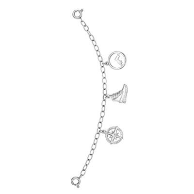 Abbildung von Julie Julsen frei JJCG27469 1 Damen Uhrenkette Charming Edelstahl Silber