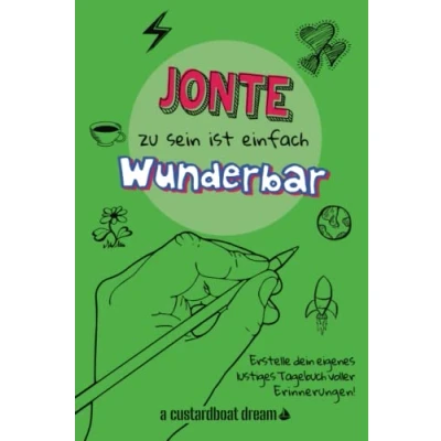 Abbildung von Jonte zu sein ist einfach wunderbar: Ein personalisiertes (DIY) eigenes lustiges Tagebuch