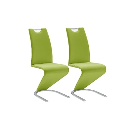 Abbildung von Robas Lund Esszimmerstühle 2er Set Schwingstuhl Lime, Esszimmerstuhl Stuhl Amado, 62.0 x 45.0 102.0 cm