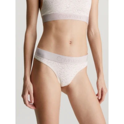 Abbildung von Calvin Klein Underwear String THONG mit CK Logo am Bund