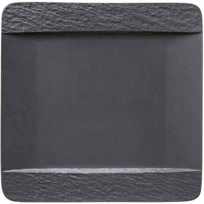 Abbildung von Villeroy &amp; Boch Speiseteller Manufacture Rock Schwarz 28 x cm