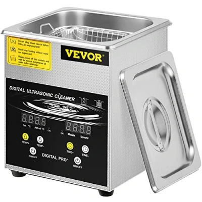 Abbildung von VEVOR Ultraschallreiniger 2 L Verbesserter (100 W Heizung, 60 Ultraschall)