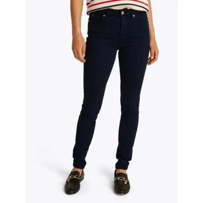Abbildung von Tommy Hilfiger COMO Jeans Skinny Fit, Damen, Größe: 28x30, Dark night navy