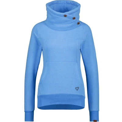 Abbildung von alife &amp; kickin Violetak Sweatshirt, Damen, Größe: Medium, Azure melange