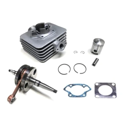 Abbildung von 50ccm Zylinder und Kurbelwelle für Simson S51, SR50, KR51/2 Schwalbe