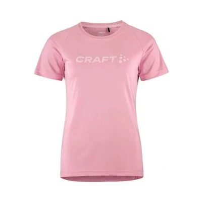 Abbildung von Craft CORE Essence Logo Tee Damen Sportshirt XL Whiz Activewear für aus recyceltem Polyester Geschwungene Seitennähte Quick Dry Tshirt Funktionsshirt