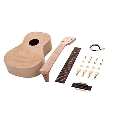 Abbildung von Classic Cantabile UC 240 Konzert Ukulele Bausatz (Do it Yourself, DIY, Lindenholz, Uke selbst bauen)