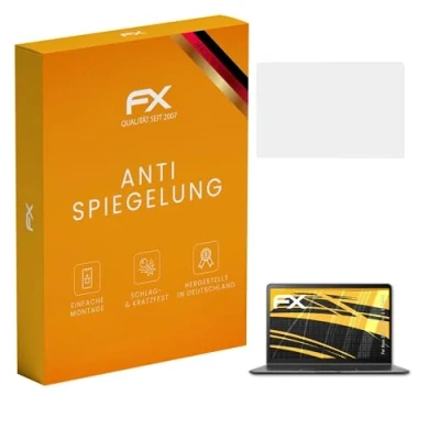 Abbildung von atFoliX Panzerfolie kompatibel mit Asus ZenBook Flip S UX370UA Schutzfolie, entspiegelnde und stoßdämpfende FX Folie (2X)