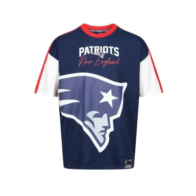 Abbildung von Re:Covered NEW England Patriots Tshirt print, Größe: Medium, Blau