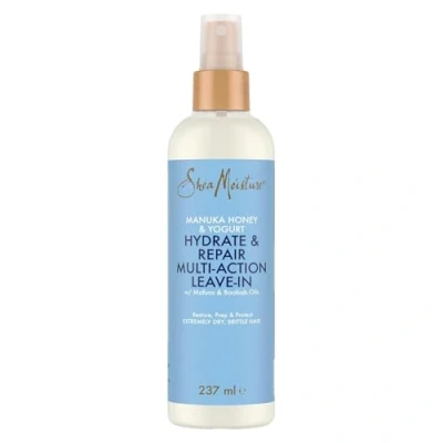 Abbildung von SheaMoisture Hydrate &amp; Repair Multi Action Leave In für extrem trockenes und sprödes Haar Manukahonig Joghurt 237 ml