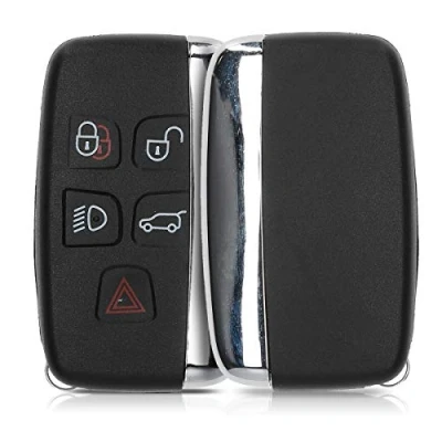 Abbildung von kwmobile Schlüsseltasche Gehäuse für Land Rover Jaguar Autoschlüssel (1 tlg), ohne Transponder Batterien Elektronik Auto Schlüsselgehäuse