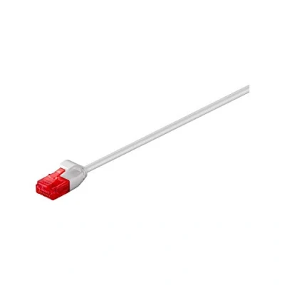 Abbildung von Goobay 93734 Cat 6 Patchkabel, Lan Kabel, 250Mhz, U/UTP Vergoldete RJ45 Stecker, Ethernet Kabel Flach, POE