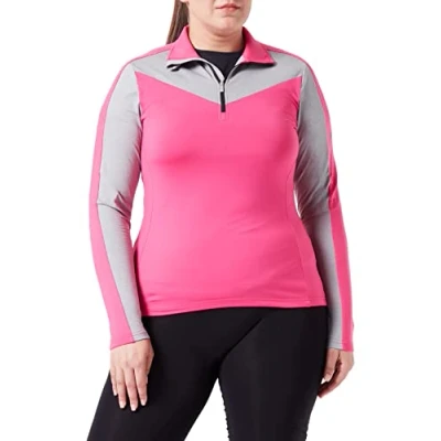 Abbildung von McKinley Giorgia Langarmshirt Pink/Melange 42