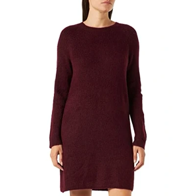 Abbildung von ONLY Damen Onysallie L/S Dress Ex Knt Kleid, Winetasting, XS EU