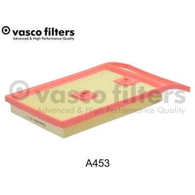 Abbildung von DAVID VASCO A453 Luftfilter 47 206 351 rechteckig Filtereinsatz SEAT: Ibiza 4 Schrägheck, Sportcoupe, ST, SKODA: Fabia III Schrägheck