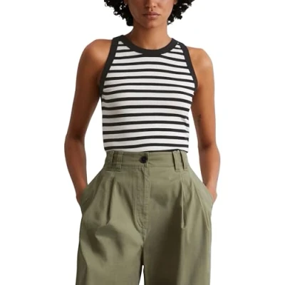 Abbildung von Marc O&#039;Polo Striped Top, Damen, Größe: XL, Multi black