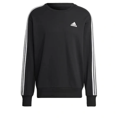 Abbildung von adidas Sportswear Essentials 3STRIPES Sweatshirt, Herren, Größe: XL, Black