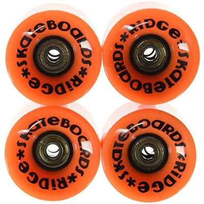 Abbildung von Ridge Skateboard Rollen Cruiser, orange, 59 mm, r logo cw