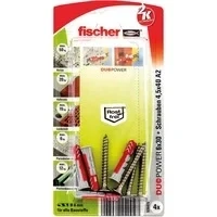 Abbildung von Dübel DUOPOWER 6x30 S A2 K