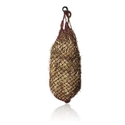 Abbildung von Heunetz für Pferde engmaschiges Maschenweite 3x3 cm engmaschig groß Füllgewicht 3 4 kg (1x Bordeaux)