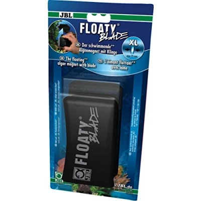 Abbildung von JBL Floaty Blade 6135000 Schwimmender Scheiben Reinigungsmagnet mit Klinge für dicke Aquarienscheiben, XL