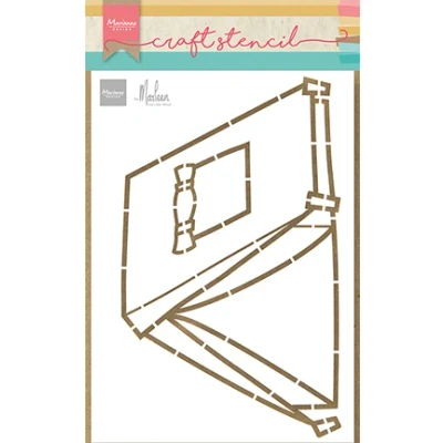 Abbildung von Marianne Design Craft stencil Zelt von Marleen