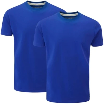 Abbildung von Charles Wilson 2er Packung T Shirts mit Rundhalsausschnitt (XL, Blueberry (0824))