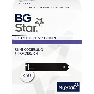 Abbildung von BG STAR Teststreifen 50 St