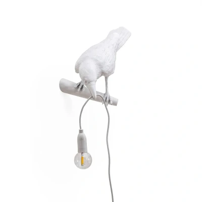 Abbildung von SELETTI Bird Lamp Left Indoor White