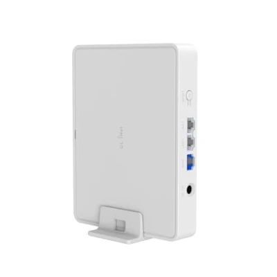 Abbildung von GL.iNet GL B3000 (Marmor) Wi Fi 6 Home Router zur Wandmontage, AX3000 Dual Band, OpenVPN und WireGuard Unterstützung, Elternsteuerung, OpenWrt, 3 Gigabit Ethernet Ports