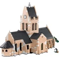 Abbildung von Sainte Mère Église Kirche, Konstruktionsspielzeug
