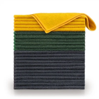 Abbildung von Blumtal Geschirrtuch Mikrofasertücher umweltfreundliches Allzweck Reinigungstuch 30x40 cm, (Set, 6 tlg., Set bestehend aus 6, 12 oder 24), Fusselfreie und streifenfreie Reinigung
