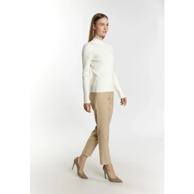 Abbildung von Dreimaster Ledkin Strickpullover, Damen, Größe: XS/S, Wollweiss
