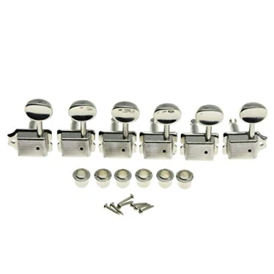 Abbildung von kaish Nickel Lefty Vintage Gitarre Tuning Schlüssel Linkshänder Tuner für Stratocaster/Telecaster Korea Made
