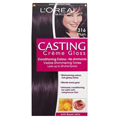 Abbildung von L&#039;Oréal Paris Casting Crème Gloss Semi Permanent Hair Dye (Various Shades) 316 Plum Brown