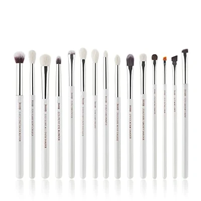 Abbildung von Jessup Augen Make Up Pinsel Sets 15 Pcs Schmink Kosmetik Bürsten Lidschatten Eyeshadow Concealer Puder T237