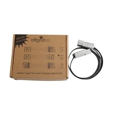 Abbildung von Offgridtec Anderson zu Flat Cable (Super Flach) 4mm² 0,5m