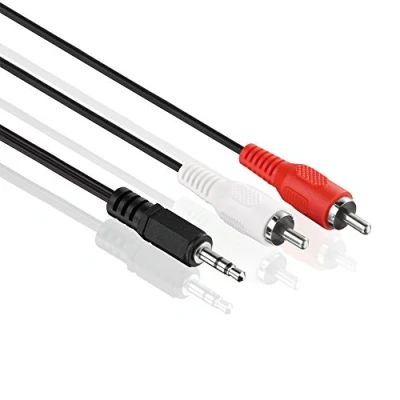 Abbildung von PureLink PureLink® Audio Kabel 2x Cinch auf 3,5mm Klinke, 0,50m