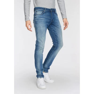 Abbildung von Jack &amp; Jones Slim FIT Glenn ICON Jeans Fit, Herren, Größe: 27x32, Blue denim