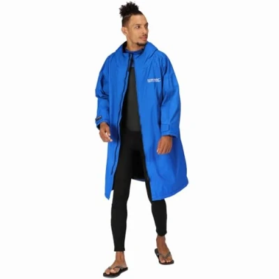 Abbildung von Regatta Herren Wasserdichter Wickelmantel, Blau, L/XL